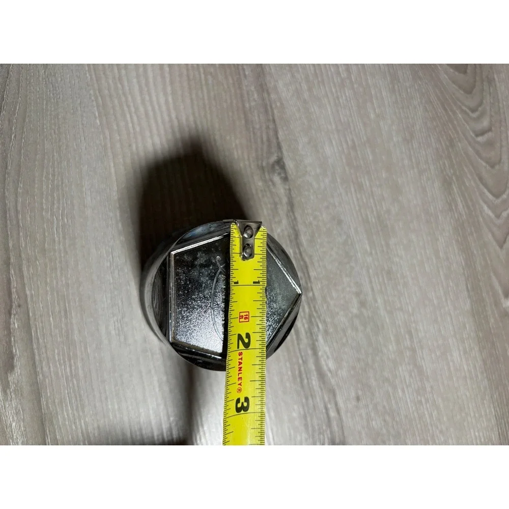 Fairway Alloys Chrome Push Through Wheel Center Cap Golf Cart ATV Pentagonal